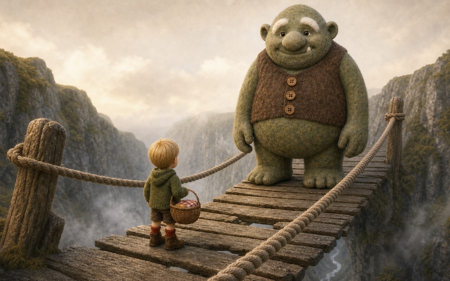 Cover of The Troll on the Bridge